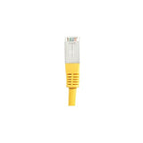 Cordon RJ45 catégorie 6 S/FTP jaune - 0,15 m