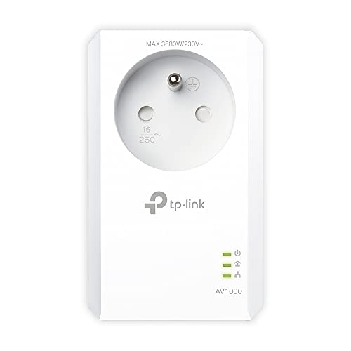 TP-LINK TL-PA7017P Boitier CPL AV1000 seul à prise Gigogne