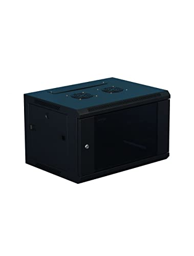 MCL 19p cabinet 6U depth 600 - Black