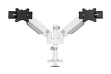 NEOMOUNTS DS65S-950WH2 Support décran à fixer 24-34p - ressort à gaz - Topfix - multiréglable - arrêt 180