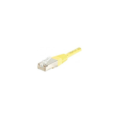 Cordon RJ45 catégorie 6 F/UTP jaune - 1,5 m