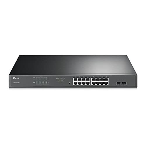 TP-Link TL-SG1218MPE Switch 16P Gigabit PoE+192W & 2 SFP