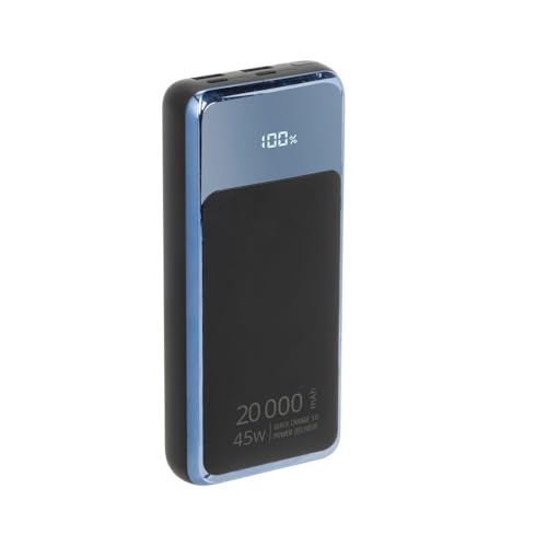 Powerbank 20000mAh pour laptop 45W charge ultra rapide power