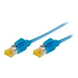 Cordon RJ45 sur câble catégorie 7 S/FTP LSOH snagless bleu - 0,5 m