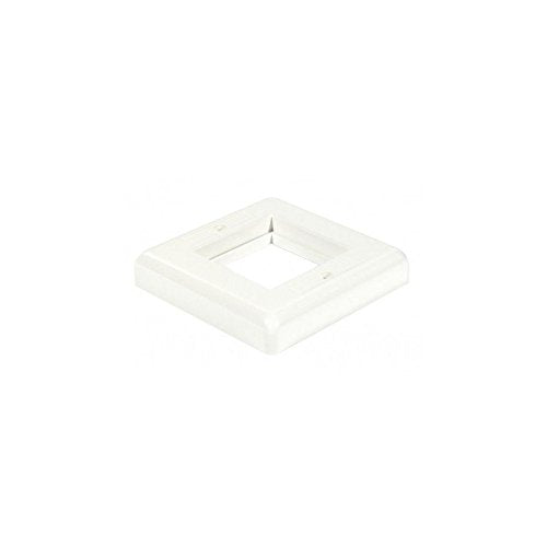 Support plastron pour boîtier saillie RJ45 (272020)