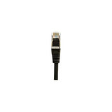 Cordon RJ45 catégorie 6 S/FTP noir - 0,5 m