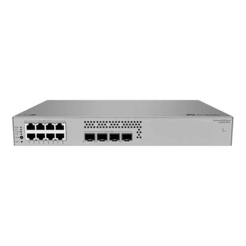HUAWEI eKit S220S Series S220S-8P4J Géré L2 Gigabit Ethernet (10/100/1000) Connexion Ethernet, supportant l'alimentation via ce port (PoE) 1U Gris