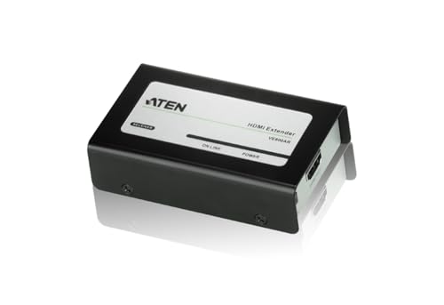 Récepteur HDMI Cat 5 (1080p@40m) - 1920 x 1200 pixels - Récepteur AV - 60 m - Avec fil - Noir - HDCP