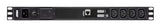 ATEN PE1218S PDU 19" 1U Parafoudre mesuré 16A 18 prises C13