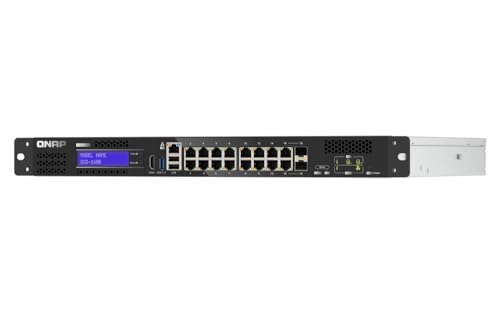 QNAP QGD-1600: 16 1GbE ports with 2 RJ45