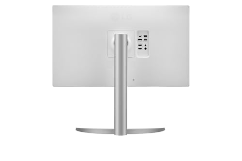 LG 27UP850K-W.AEU Écran LED - 27p - 3840 x 2160 4K UHD - IPS - 400 cd/m² - 1200:1 - DisplayHDR 400- 5ms - 2xHDMI, DP hauts parleurs