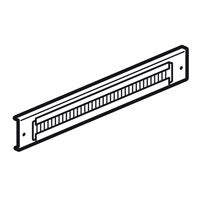 LEGRAND Trappe à balais hauteur 100mm pour baie LCS³ largeur ou profondeur 600mm