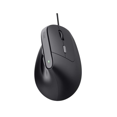 TRUST Souris egonomique BAYO II filaire - Noire
