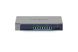 NETGEAR MS510TXUP Switch 8 ports Multi-Gigabit PoE++ 60W & 2 ports SFP+ 10G