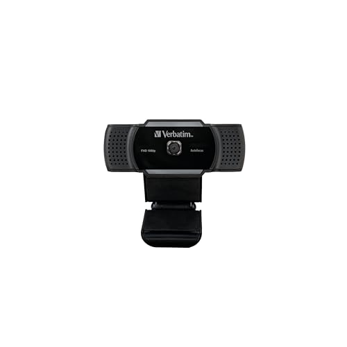 VERBATIM AWC-03 ULTRA HD 4K AUTOFOCUS WEBCAM WITH DUAL MICROPHONE WCF (P)