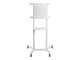 NEOMOUNTS NS-M1250WHITE Support au sol pour écran 37-70p - rotatif