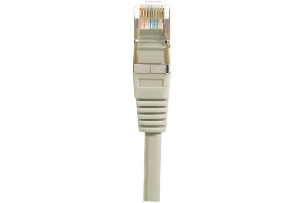 Cordon RJ45 catégorie 6 F/UTP gris - 0,3 m