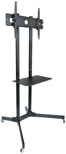 Techly 309982 support pour téléviseur 165,1 cm (65") Noir