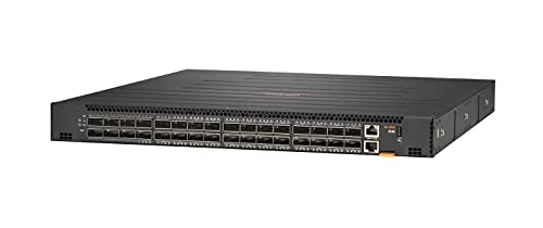 HPE Aruba 8325-32C 32-port 100G QSFP+/QSFP28 Front-to-Back 6 Fans and 2 Power Supply Bundle EU en