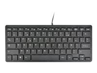 MCL Mini clavier USB Azerty - Noir