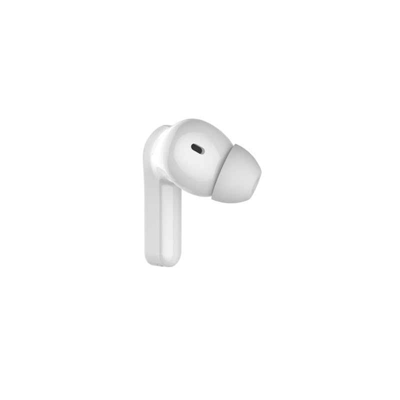Konrow KTWSBT - Écouteurs Bluetooth (10m, Blanc, Version 5.2) - Emballage Original
