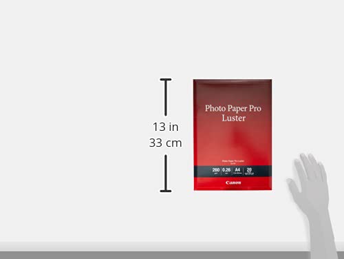 CANON LU-101 260g/m2 A4 20 feuilles pack de 1 luster paper