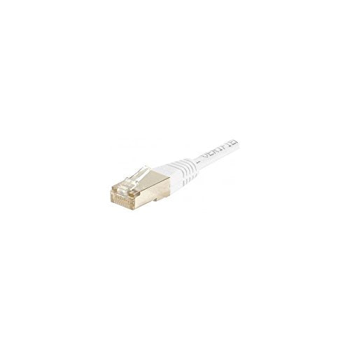 Cordon RJ45 catégorie 6 F/UTP blanc CCA - 30 m