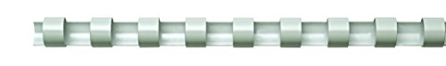 FELLOWES anneaux plastiques 8mm blanc x 25pk
