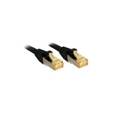 LINDY Cat.7 rawcable S/FTP PIMF LSOH black 0.3m