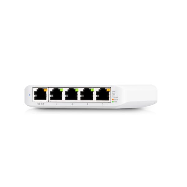 Ubiquiti USW-FLEX-MINI-5 Networks UniFi Switch Flex Mini (5-pack) Géré Gigabit Ethernet (10/100/1000) Connexion Ethernet, supportant l'alimentation via ce port