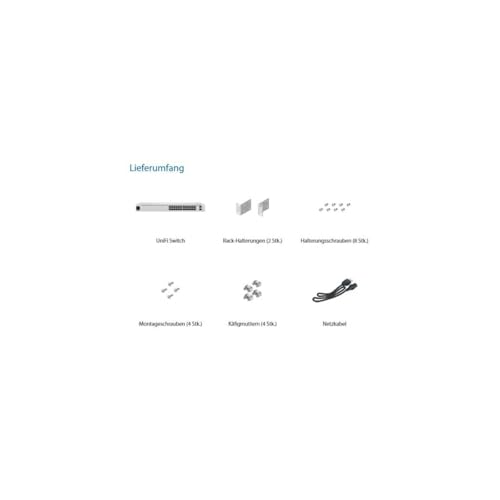 Ubiquiti Networks UniFi USW-24 commutateur réseau Géré L2 Gigabit Ethernet (10/100/1000) Argent
