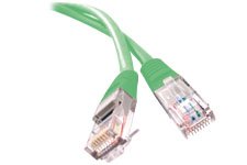Cordon RJ45 catégorie 5e F/UTP vert - 3 m