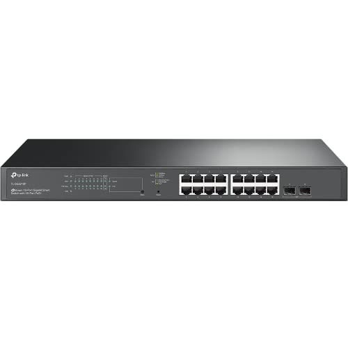 TP-Link SG2218P (TL-SG2218P) JetStream™ 18-Port Gigabit Smart Switch with 16-Port PoE+