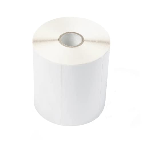 6 x Paper/Uncoated white 500 pieces/roll