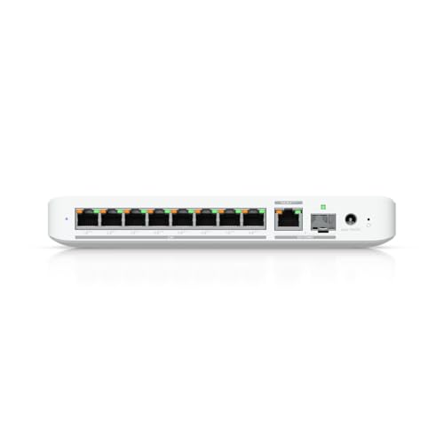 Ubiquiti UniFi Flex 2.5G PoE Géré L2 2.5G Ethernet (100/1000/2500) Connexion Ethernet, supportant l'alimentation via ce port (PoE) Montage sur le bureau ou sur