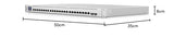 Ubiquiti USW-ENTERPRISEXG-24 Networks UniFi Enterprise XG 24 Géré L3 10G Ethernet (100/1000/10000) Acier inoxydable