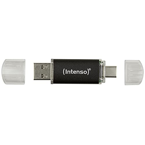 INTENSO Clé USB  3.2 Twist Line - 256 Go Type-C et Type-A