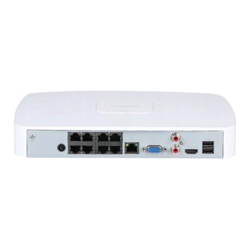 Dahua NVR2108-8P-4KS3 Enregistreur vidéo en réseau 8CH Smart 1U 8PoE 1HDD Lite