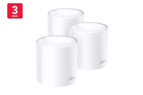 Systeme Wi-Fi maillé TP-Link Deco X60 pour toute la maison Wi-Fi 6 double bande 3-pack