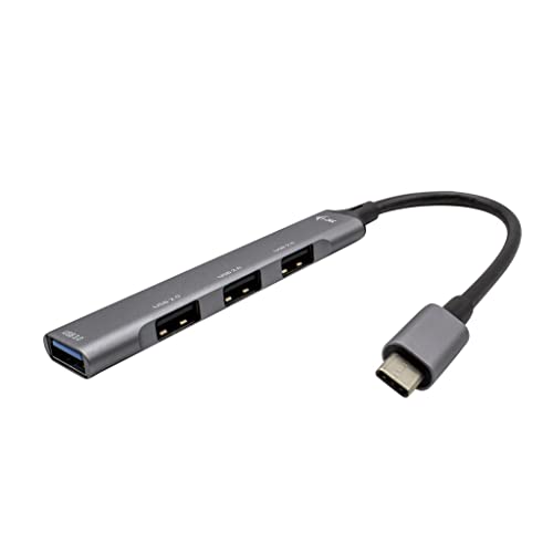 I-TEC USB-C Metal HUB 1x USB 3.0 3x USB 2.0 without power adapter