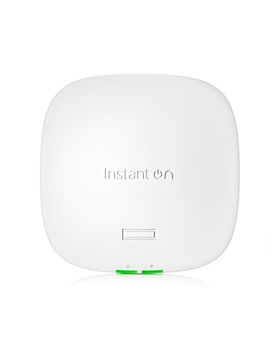 HPE Networking Instant On AP32 (RW) Borne daccès sans fil Wi Fi 6 Wi Fi 6E 2.4 GHz 5 GHz 6 GHz montable au plafond/mur