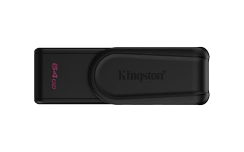 KINGSTON 64Go Portable USB 3.2 Gen 1 DataTraveler Exodia S Black/Black