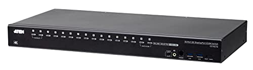 ATEN CS19216-AT-G commutateur écran, clavier et souris Noir