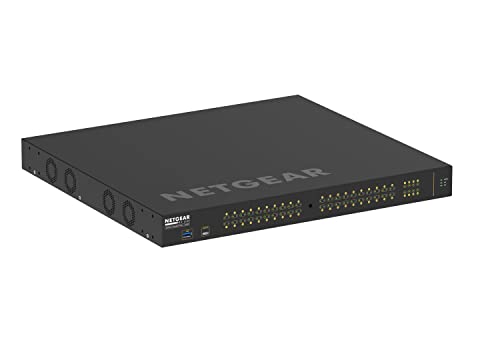 NETGEAR M4250-40G8F-POE+ Switch AV 48P GigaPoE+ & 8 SFP 480W