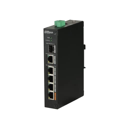 DAHUA- Switch PoE industriel 4 ports 100 Mbps DH-PFS3106-4ET-60