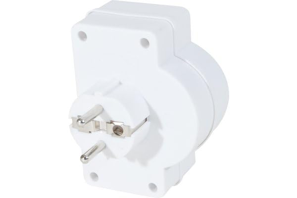 DEXLAN Bloc 2 prises secteur avec interrupteur