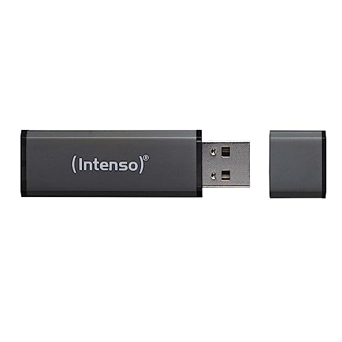 INTENSO Clé USB 2.0 Alu Line - 128 Go Anthracite