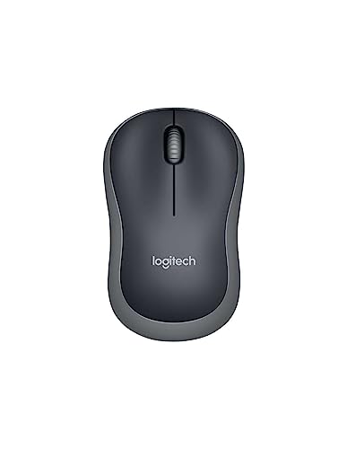 LOGITECH M185 Mouse optical wireless 2.4 GHz USB wireless receiver grey