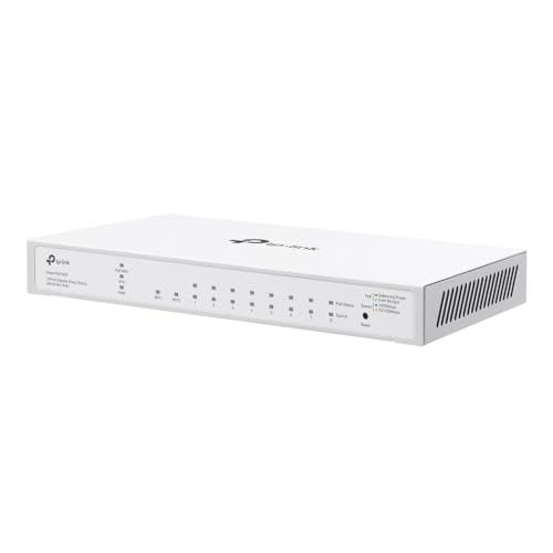 10-Port Gigabit Smart Switch with 8-Port