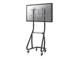 NEOMOUNTS Mobile Flat Screen Floor Stand stand+trolley height: 152-169cm 37-85p Black